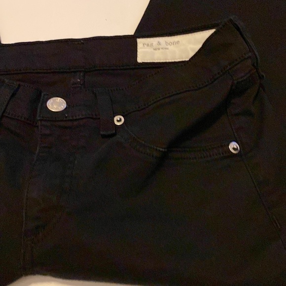 Rag & Bone ladies jeans black size 27 skinny - Picture 13 of 13